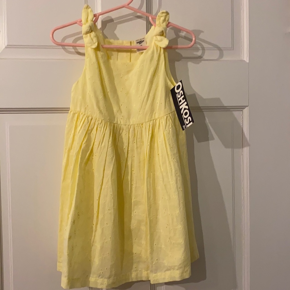 OshKosh B’gosh Yellow Eyelet Dress